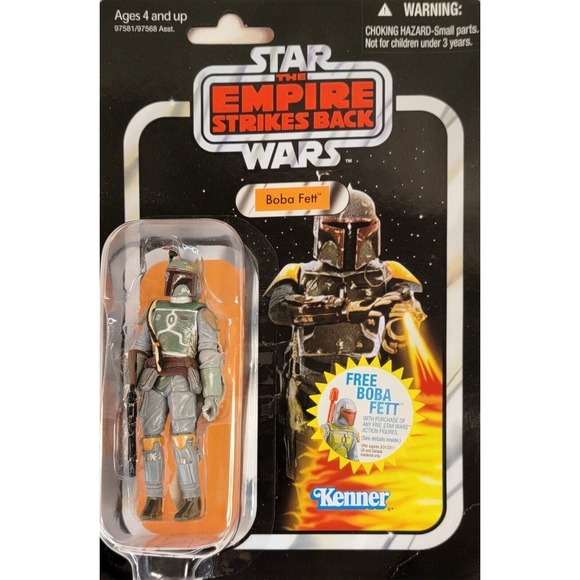 Star Wars Vintage Collection Boba Fett foil VC09 3.75 2010 Figure Bounty Hunter! - Picture 1 of 10